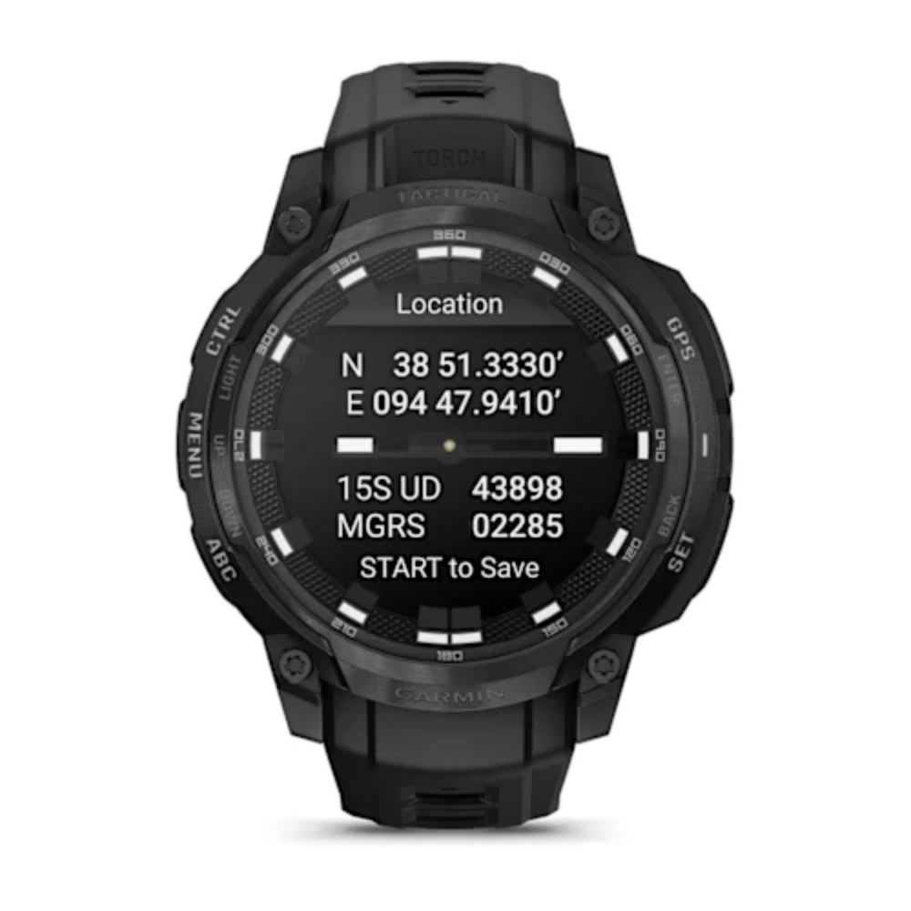 Instinct Crossover AMOLED - Tactical Edition - Siyah resmi