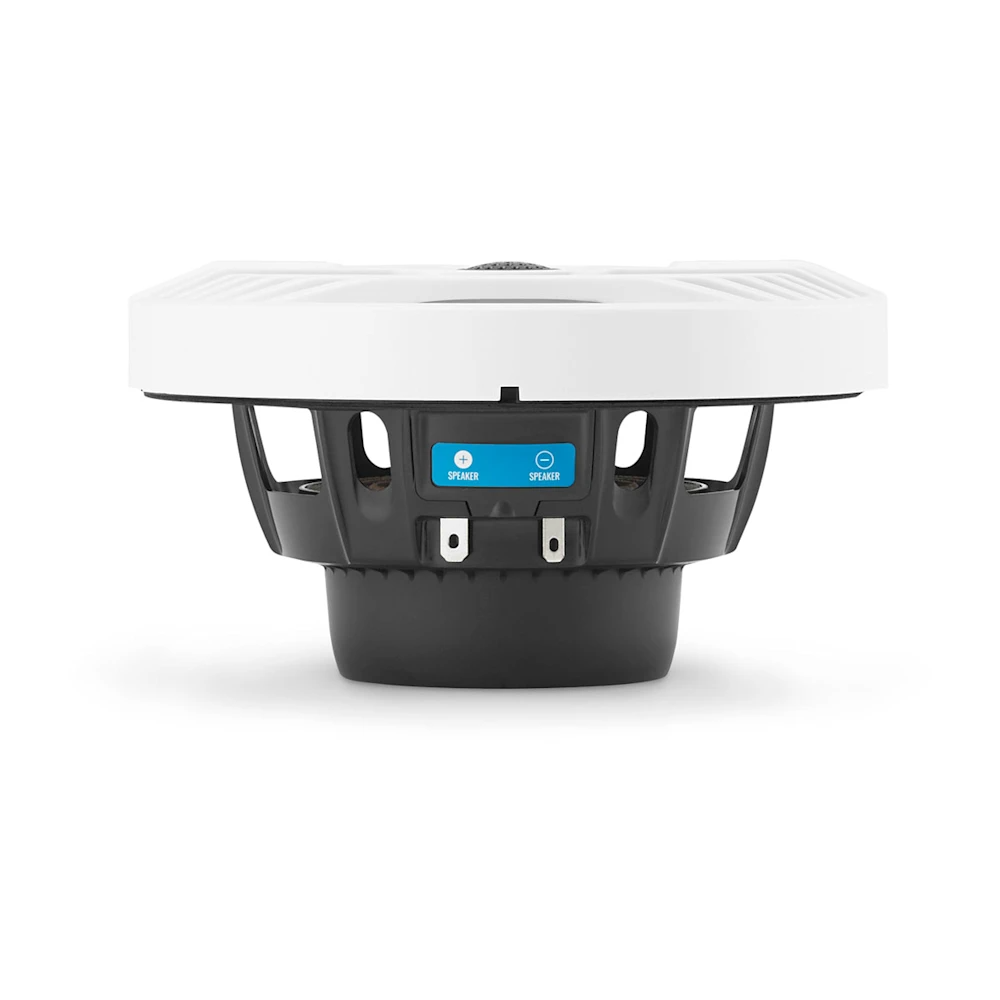 Clarion Marine Hoparlörleri - 6,5" Beyaz ve Siyah Klasik Izgaralı (CMS 651 CWB) resmi