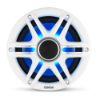Clarion CMSP Marine Hoparlörleri - 6.5" LED'li ve Beyaz ve Gri Spor Izgaralı (CMSP 651 RGB SWG) resmi