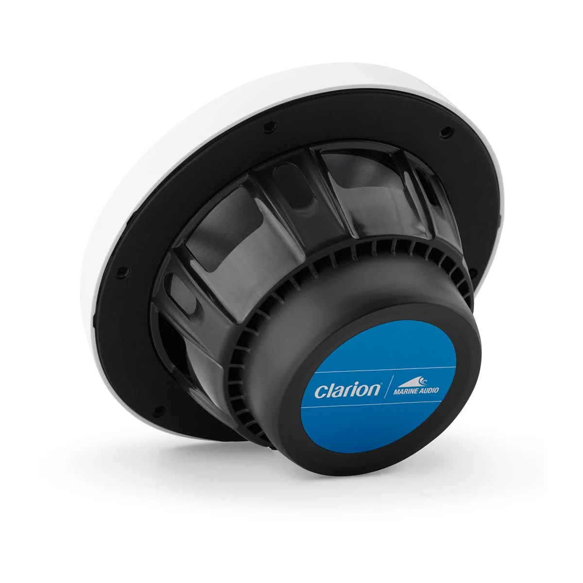 Clarion CMSP Marine Hoparlörleri - 6.5"  Beyaz ve Gri Spor Izgaralı (CMSP651SWG) resmi