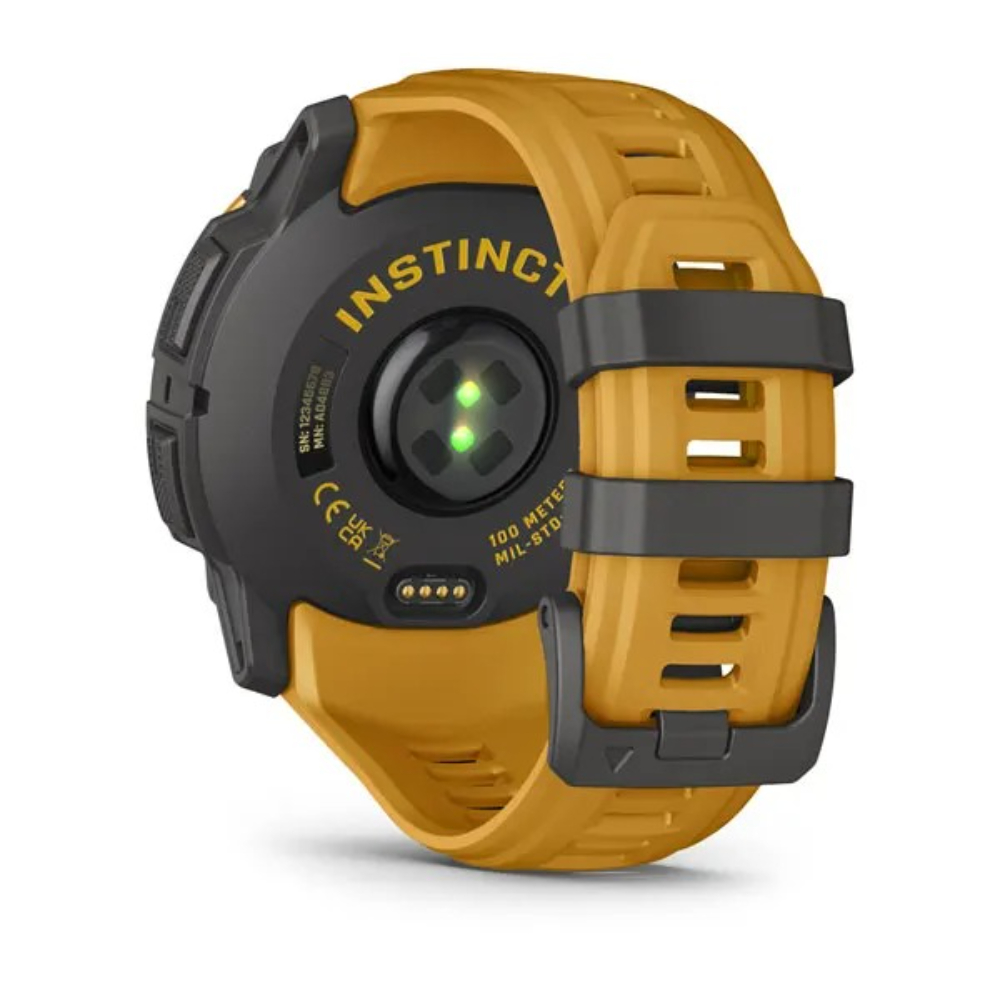 Instinct 3 – 45 mm Solar - Turuncu / Gri resmi