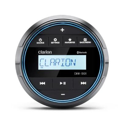 Clarion Marine Kompakt Stereo Teyp - 3" Gösterge Deliği ve LCD Ekran (CMM 10GR) resmi