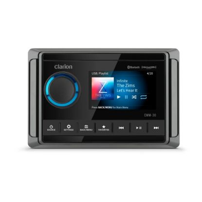 Clarion Marine Stereo Teyp LCD Ekran (CMM 30) resmi