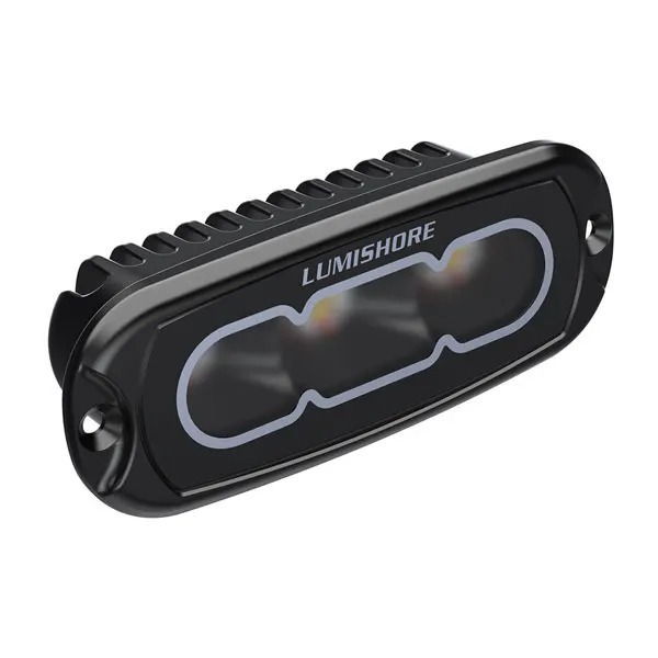 Lumishore LUX Flood Light - 4" Siyah Gömme Tip CRBGW Flood Light resmi