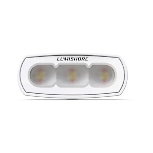 Lumishore LUX Flood Light - 4" Beyaz CRBGW Flood Light resmi