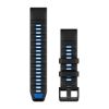 Quickfit 22 mm Yedek Kayış - Siyah/Pilot Mavi resmi