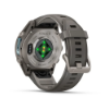 fenix 9 – 43mm - Titanyum, Çakıl Grisi Silikon Kayışlı resmi