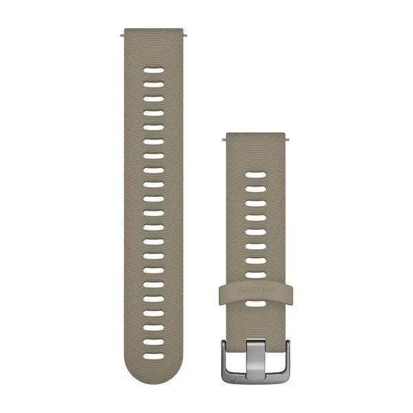 Quick Release 20 mm Yedek Kayış - Bej, Krem, Beyaz resmi