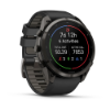 fenix 9 Pro – 51 mm - Karbon Gri DLC Titanyum, Siyah Silikon Kayışlı resmi