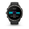 fenix 9 Pro – 51 mm - Karbon Gri DLC Titanyum, Siyah Silikon Kayışlı resmi
