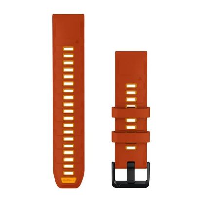 QuickFit 22 mm Yedek Kayış - Autumn Orange/Spark Orange resmi