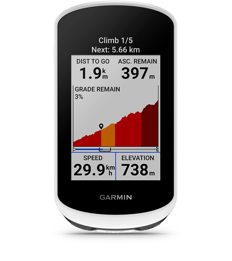 Garmin Connect Lap Edge 520 Turn By Turn Garmin Edge Explore