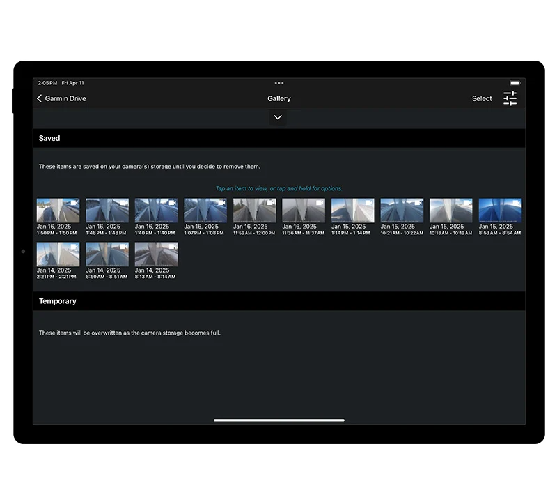 Garmin dēzl DualView Video Paylaşımı