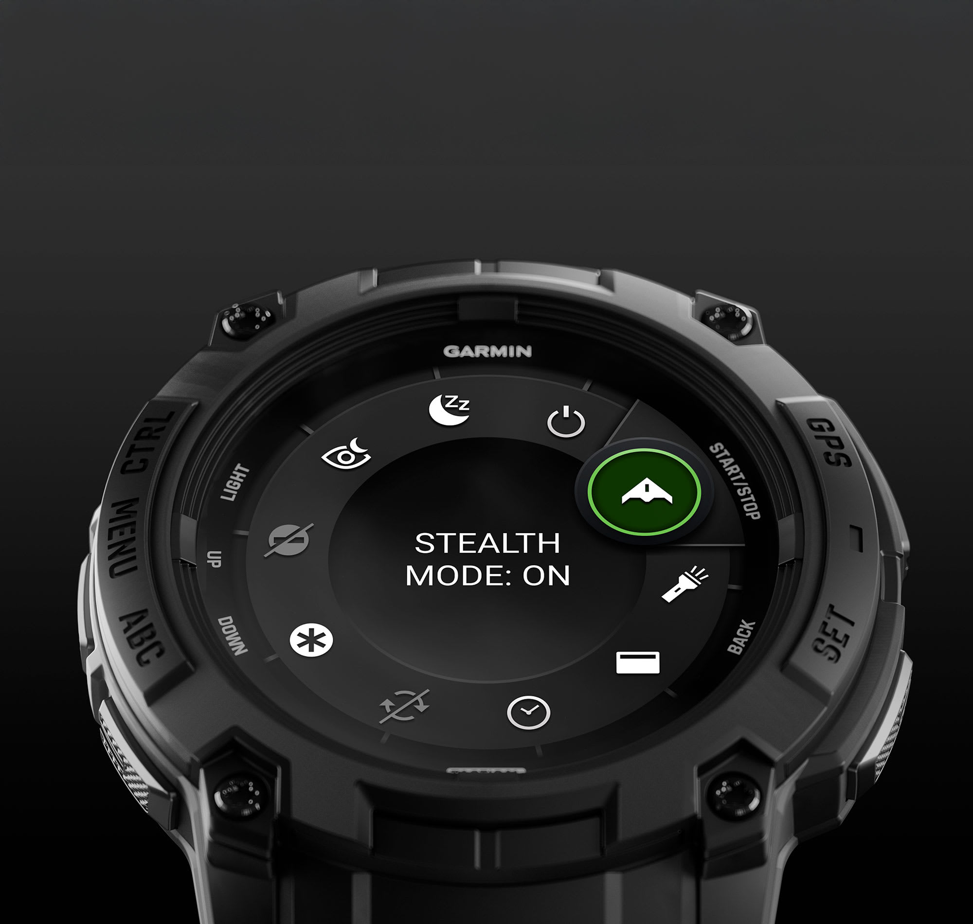 Instinct 3 – 50 mm, AMOLED, Tactical Edition