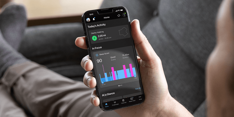 Garmin Connect Uygulamasında istatistiklerinizi görün ve hedeflerinizi takip edin.
