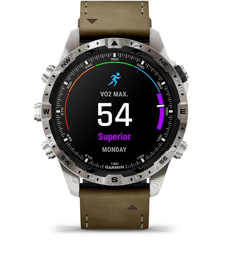 Garmin MARQ Adventurer (Gen 2) - MARQ Adventurer (Gen 2) - Damascus Steel Edition
