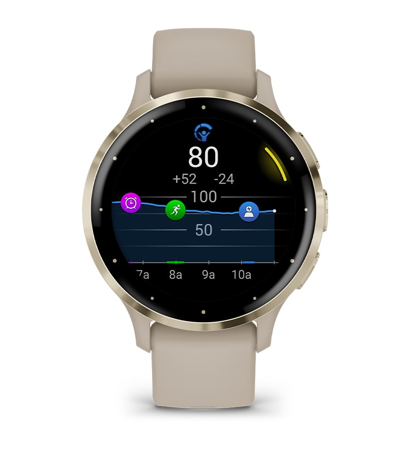 Garmin T rkiye Venu 3S Soft Gold Pembe Kay l 