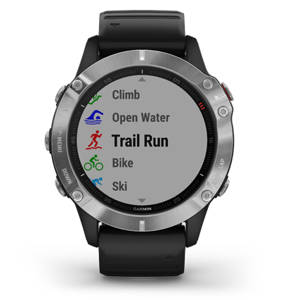 Garmin fenix 6 gümüş