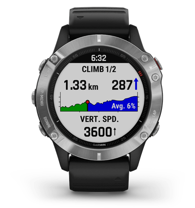 Garmin fenix 6 gümüş