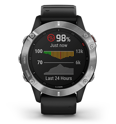 Garmin fenix 6 gümüş