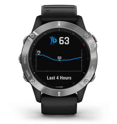 Garmin fenix 6 gümüş