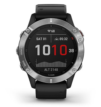 Garmin fenix 6 gümüş