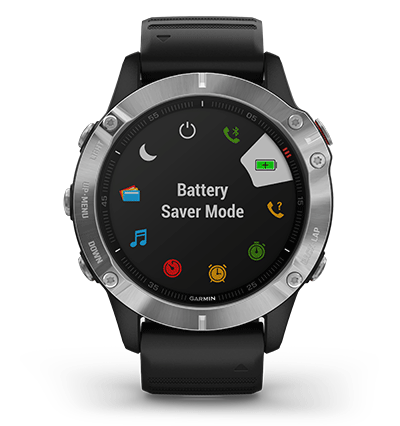 Garmin fenix 6 gümüş