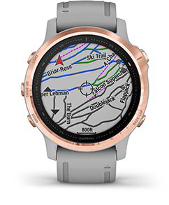 Garmin fenix 6s Sapphire Rose Gold