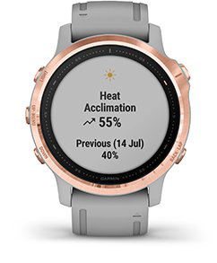 Garmin fenix 6s Sapphire Rose Gold