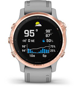 Garmin fenix 6s Sapphire Gold