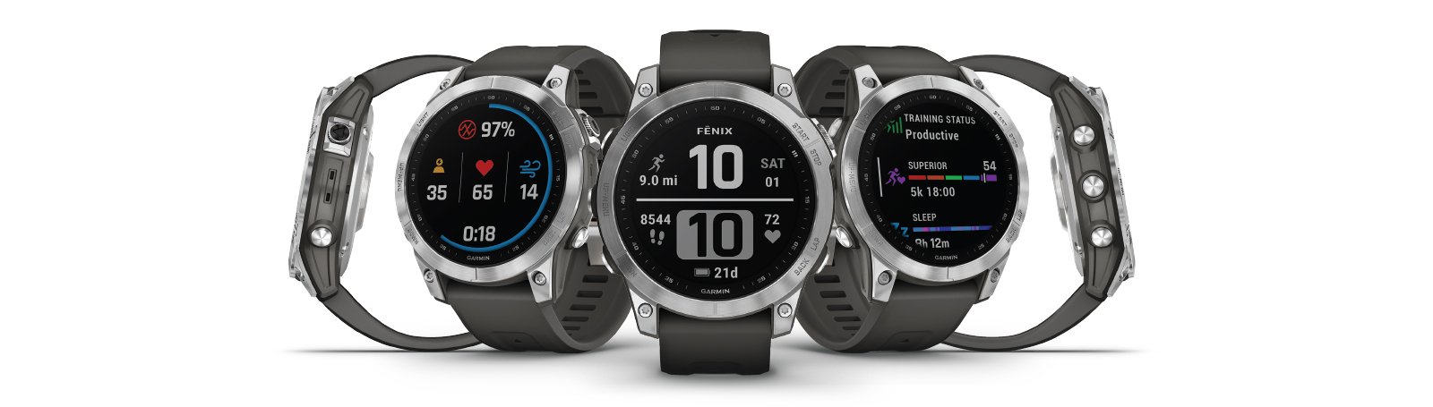 Garmin fenix 7 Gümüş