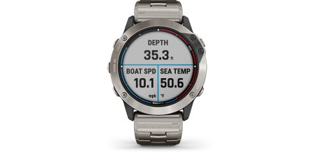 Garmin Quatix 6 Titanyum