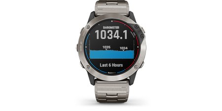 Garmin Quatix 6 Titanyum