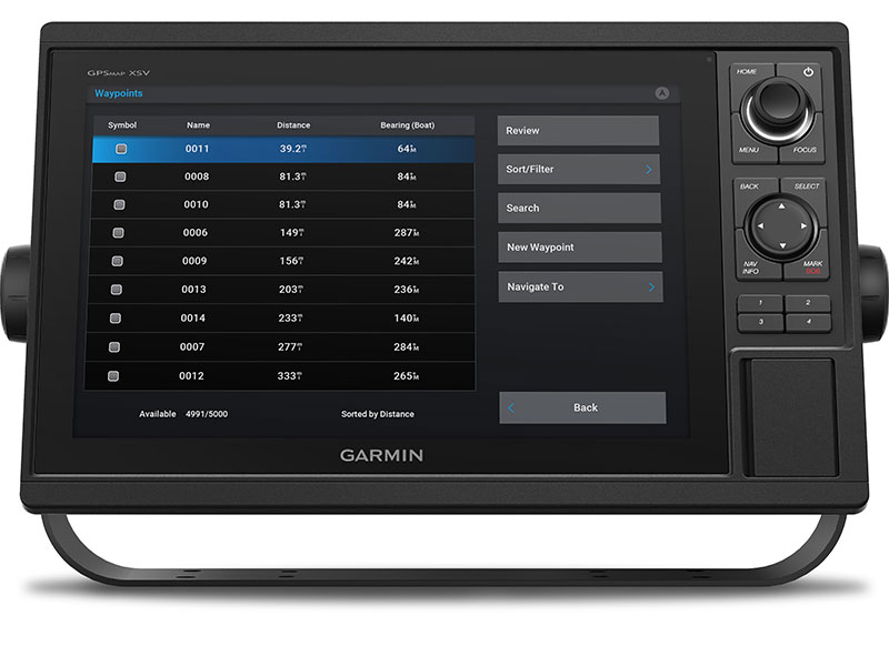 Garmin GPSMAP 1222xsv